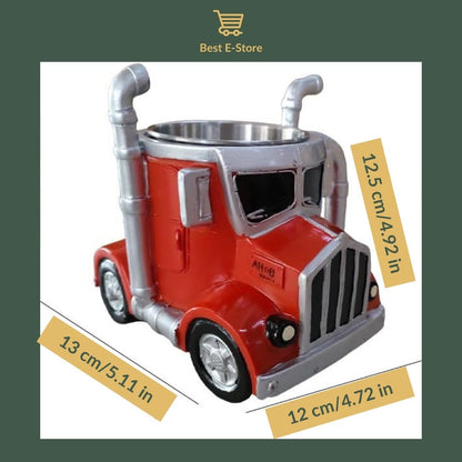 🚛 Tasse à café Semi-Truck: Cadeau parfait pour les amateurs de camions ☕
