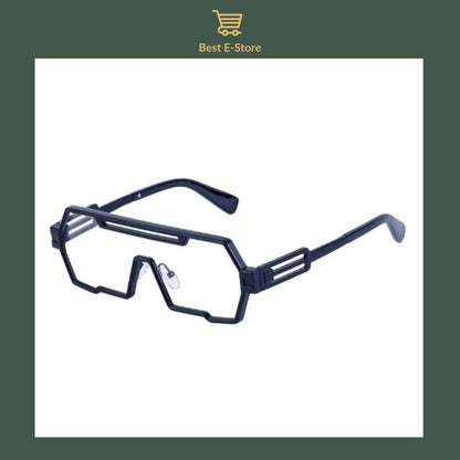 🕶️Retro Steampunk Sunglasses :  Bold Style with HD UV400 Protection✨
