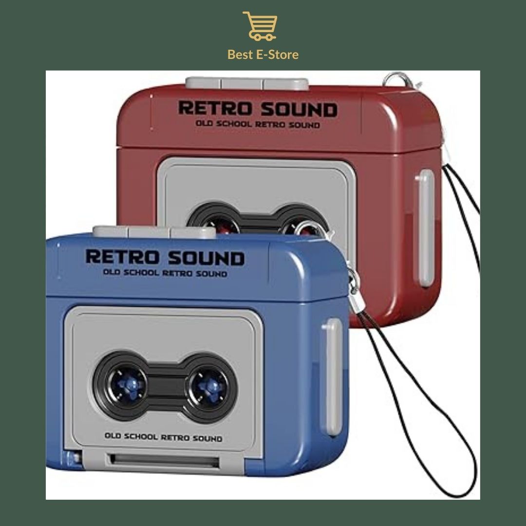 🎶 Retro Mini Tape Recorder Keychain: Record, Play & Relive Memories 🎤✨