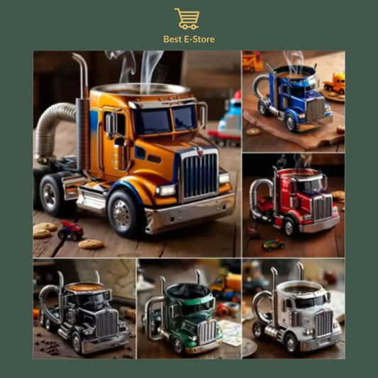 🚛 Sattelschlepper Kaffeebecher: Perfektes Geschenk für Truck-Liebhaber ☕