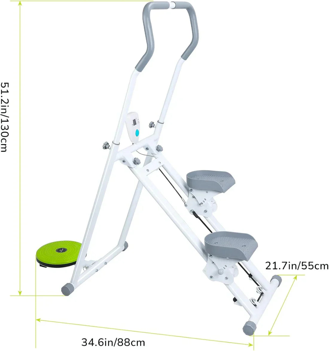 2-in-1 Stepper Exercise Machine ©