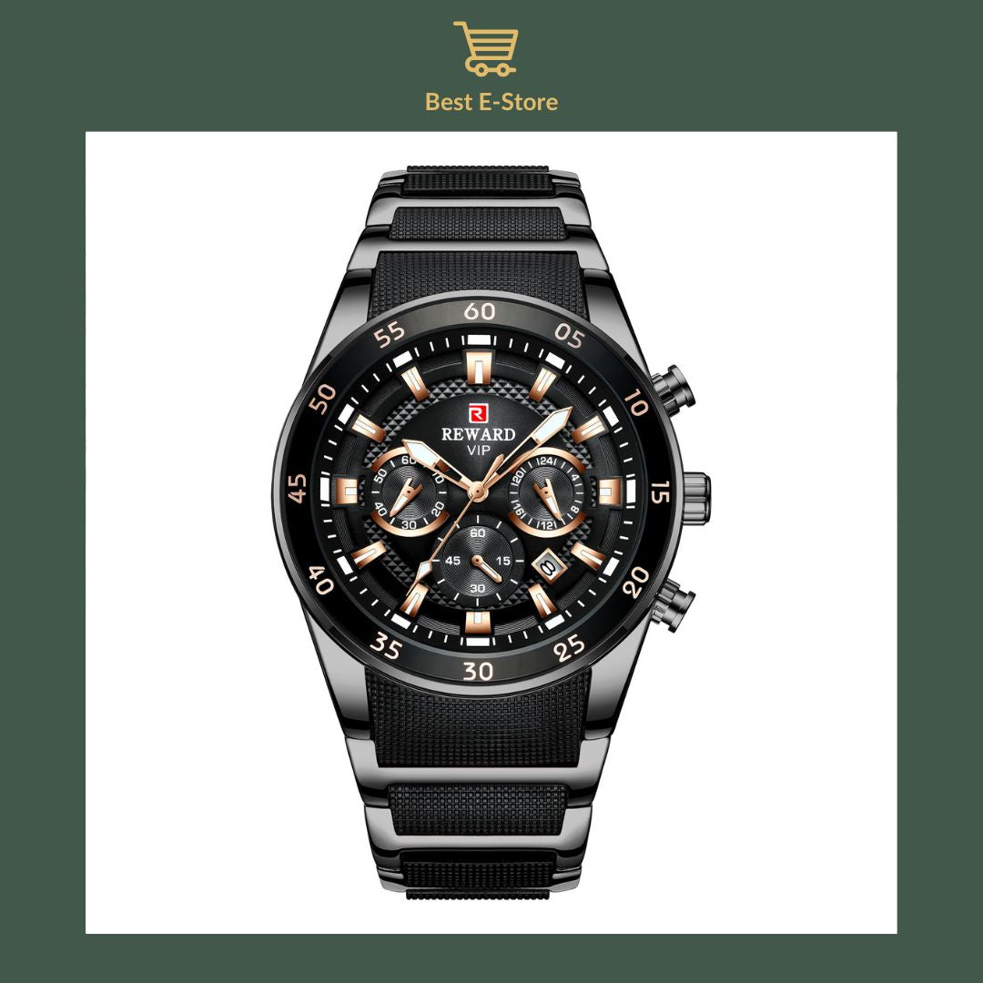 ⭐ Premium Men’s Watch: Sleek Design, Comfortable Fit & Perfect Gift Idea 🎁
