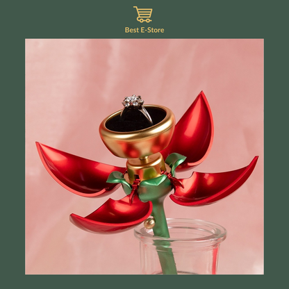 🌹 Rose Ring Box: Perfect for Proposals & Gifts 💍