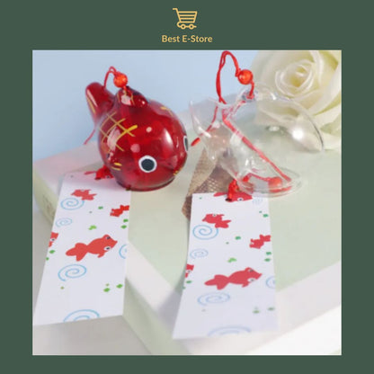 🍃 Elegant Glass Wind Chimes: Relaxing Sounds & Good Luck Charms 🎋