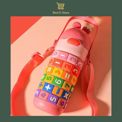 🎒 Waterfles met Slimme Wiskunde: Leren en Gehydrateerd Blijven 💡