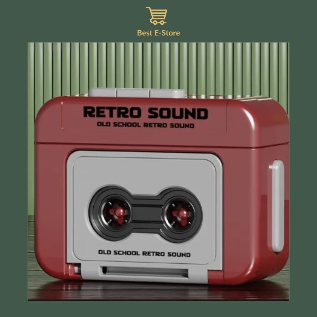 🎶 Retro Mini Tape Recorder Keychain: Record, Play & Relive Memories 🎤✨