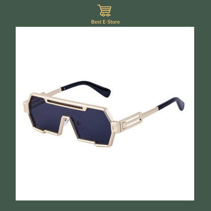 🕶️Retro Steampunk Sunglasses :  Bold Style with HD UV400 Protection✨