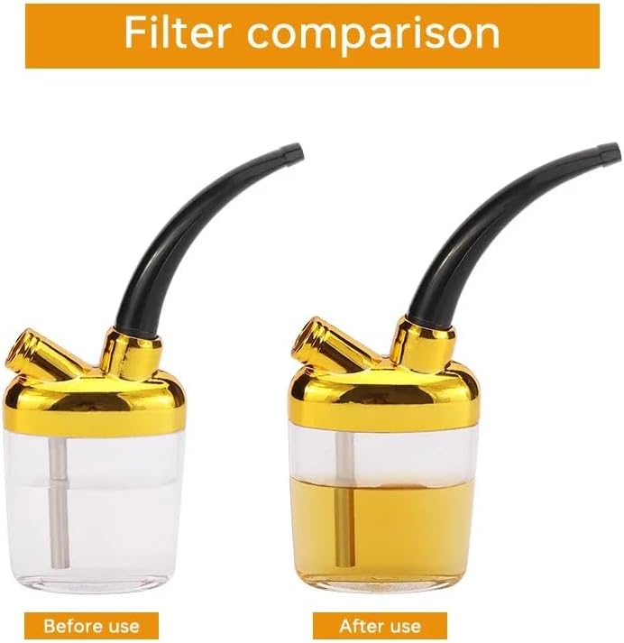 2 In 1 Water Filter Reduce Tar Intake (Protect your Health and Lungs)