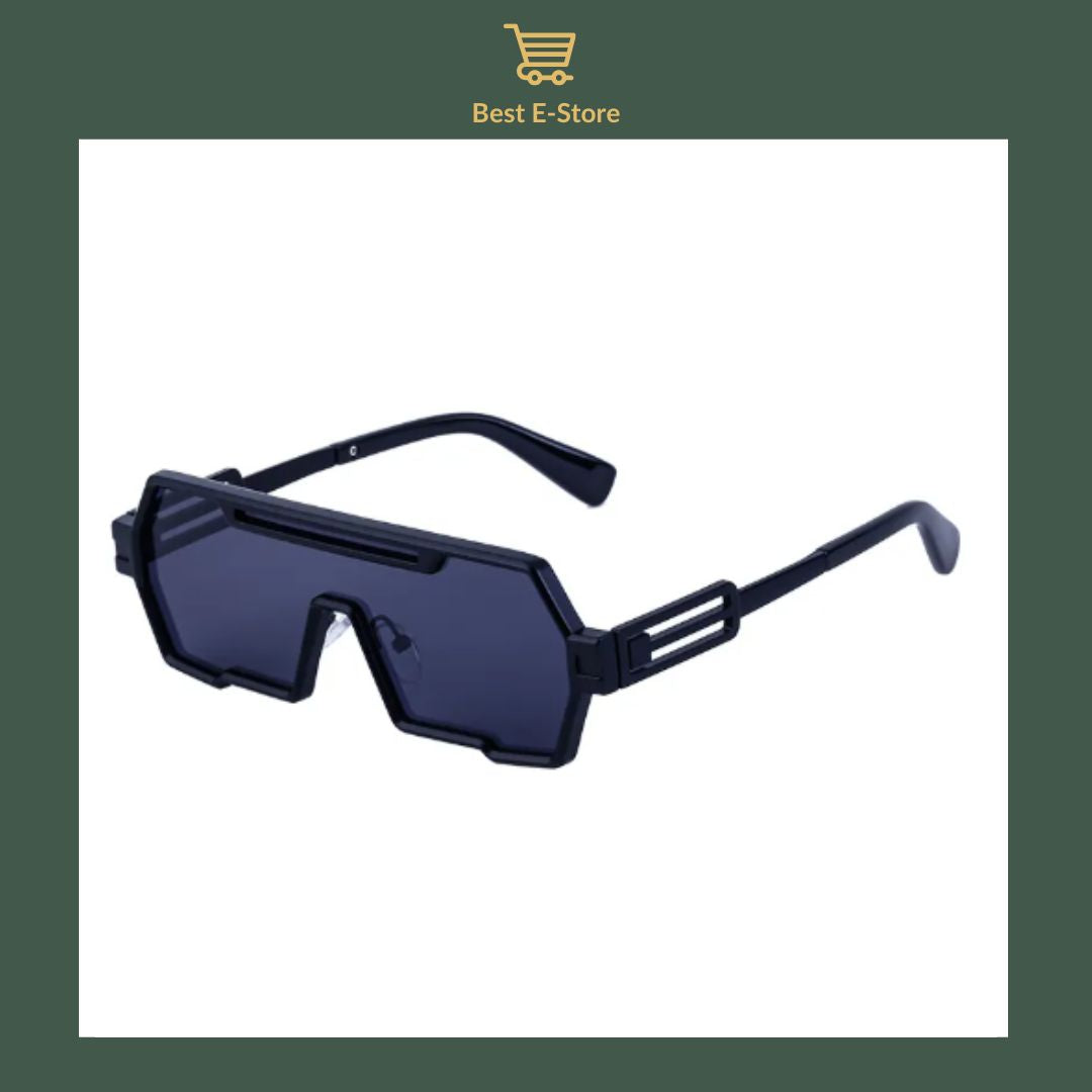 🕶️Retro Steampunk Sunglasses :  Bold Style with HD UV400 Protection✨