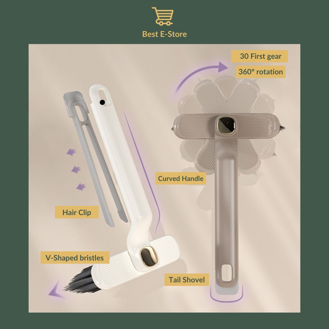 ✨ All-in-One Crevice Cleaning Brush: Easy, Efficient, and Compact. 🌈