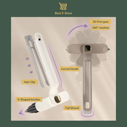 ✨ All-in-One Crevice Cleaning Brush: Easy, Efficient, and Compact. 🌈