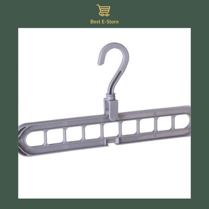 🧼 The Ultimate Space Saver Hanger: Foldable, Durable & Perfect for Small Closets 🚪