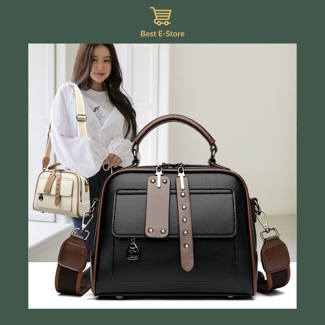 👜 Elegante borsa a tracolla in pelle: Elegante e spaziosa ✨