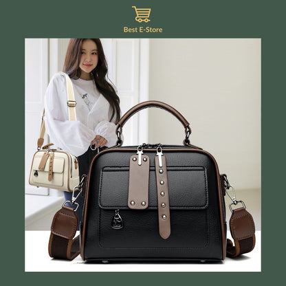 👜 Elegante borsa a tracolla in pelle: Elegante e spaziosa ✨