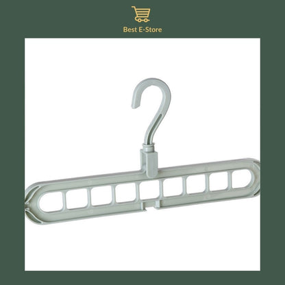 🧼 The Ultimate Space Saver Hanger: Foldable, Durable & Perfect for Small Closets 🚪