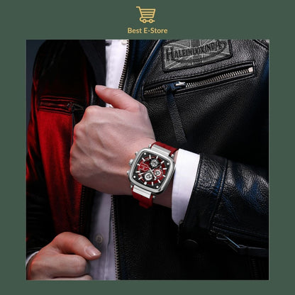 ⭐ La Montre Homme Premium – Design Élégant, Style Intemporel & Cadeau Parfait 🎁