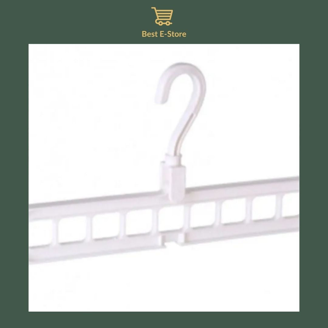 🧼 The Ultimate Space Saver Hanger: Foldable, Durable & Perfect for Small Closets 🚪