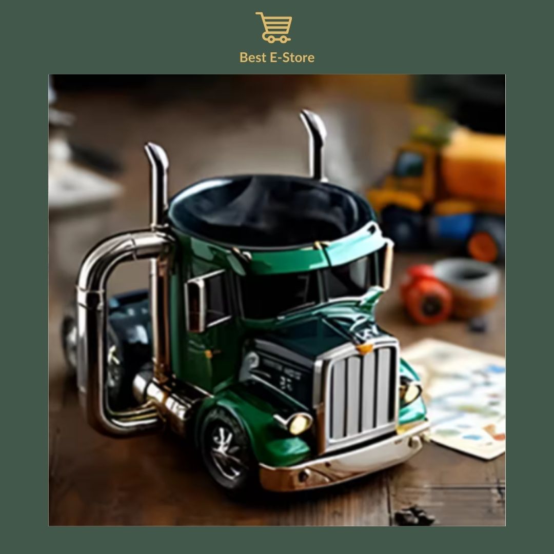 🚛 Tazza da caffè per camion: Regalo perfetto per gli amanti dei camion ☕