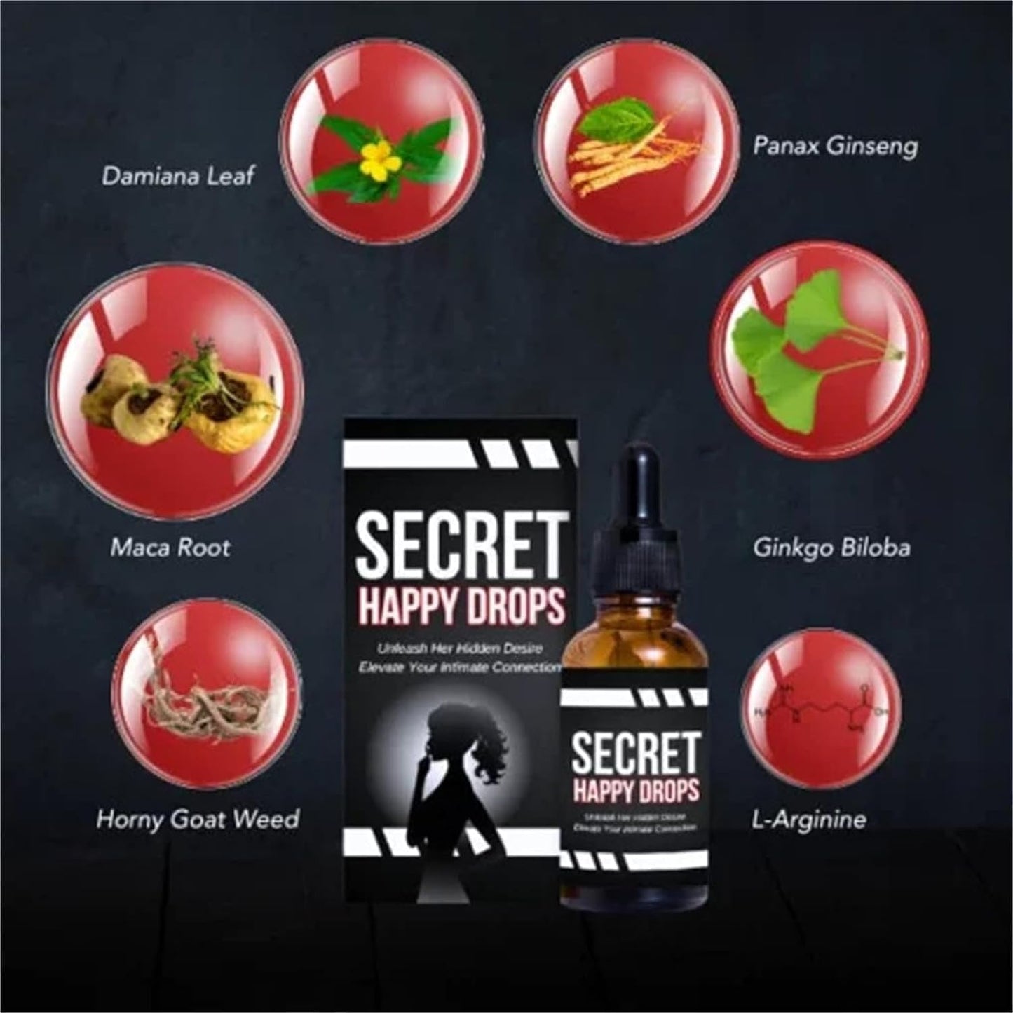 Secret Happy Drops Pleasure Peak Oral Drops for Women Best experience