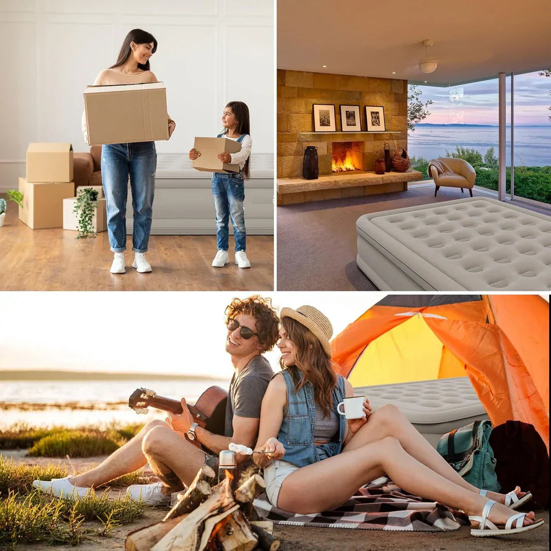 Twin Air Mattress With Built In Pump Inflatable Mattress