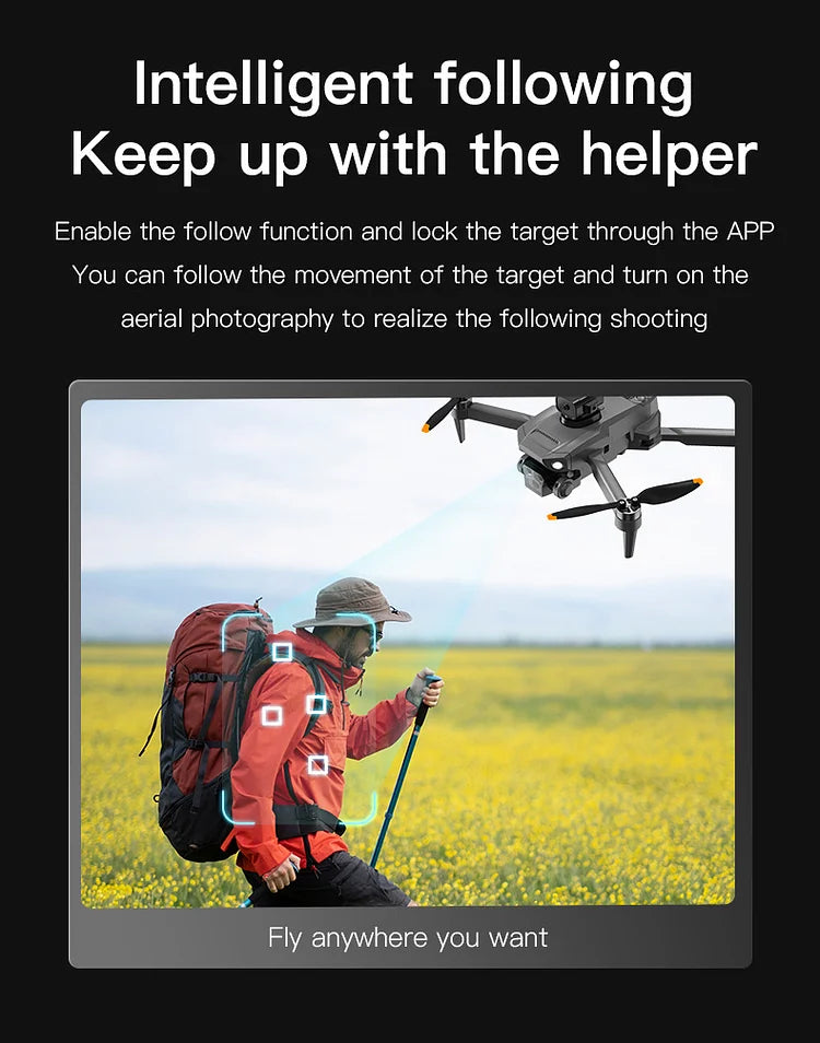 🚁 4K HD Camera Drone – Perfect for Travel, Photography & Gifting 📦 Foldable · Easy to Fly · Long Battery Life【✨ Limited Time Offer: 50% OFF – Perfect Gift for Tech Lovers! 🎁】