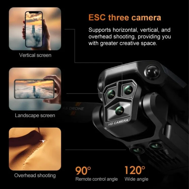 🚁 4K HD Camera Drone – Perfect for Travel, Photography & Gifting 📦 Foldable · Easy to Fly · Long Battery Life【✨ Limited Time Offer: 50% OFF – Perfect Gift for Tech Lovers! 🎁】