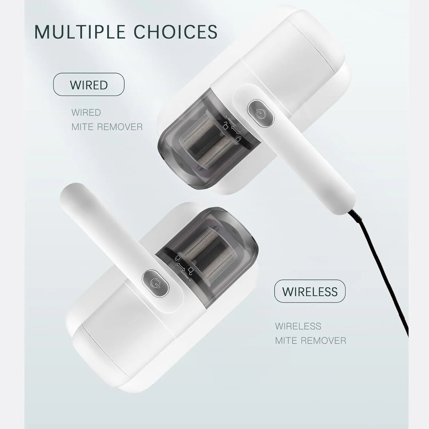 Mite Remover, Foldable Mattress Vacuum Bed