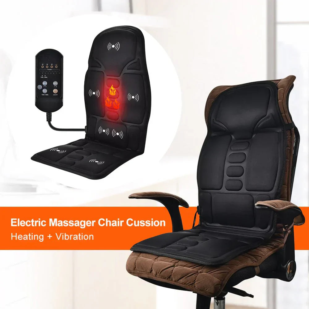 MASSAGE SEAT TOPPER – FULL-BODY RELAXATION WITH HEAT THERAPY